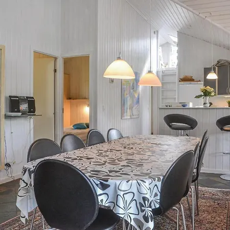 Nyaraló Beautiful Home In Norre Nebel With Sauna